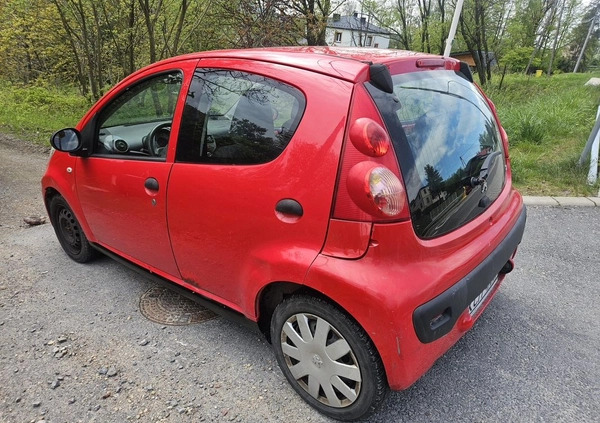 Peugeot 107 cena 3300 przebieg: 180000, rok produkcji 2007 z Biała małe 7